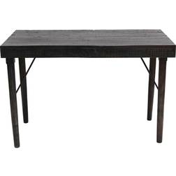 Trademark Living Antikt Vintage Svart Matbord