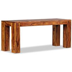 vidaXL Banc Bois De Sesham Massif 110 x 35 x 45 cm Banquette 110x45cm