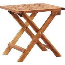 vidaXL Table Pliable De Jardin - Carré - 40 x 40 x 40 cm