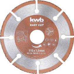 Kwb 790140 Cutting disc (straight) 115 mm 1 pc(s) Wood, Plastic, Copper