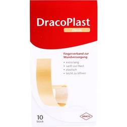 Pflaster, Dracoplast Fingerstrips 12x2cm elastic, 10 St