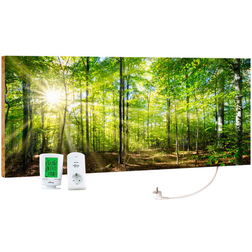 800W marmony® Infrarot-Heizung Motiv "Forest"