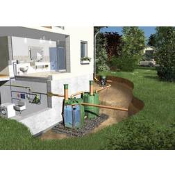 4Rain Regenwasser Erdtank Komplettpaket Haus Herkules 3.200