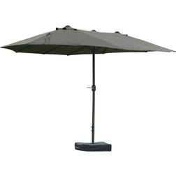 OutSunny Sunny Parasol Dubbele Parasol 460 x 270 cm