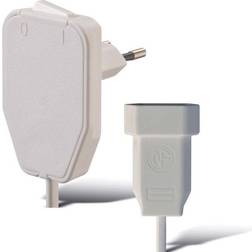 Gebro, Verlängerungskabel, EuroPlug EuroVerlängerungskabel Schalter (0.80 m)