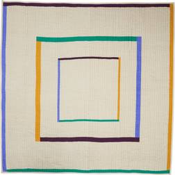 Hübsch Twist Sängöverkast Multifärgad, Beige (260x260cm)