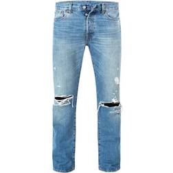 Levi's 501 Original Jeans, Indigo Destructed, W36/L32