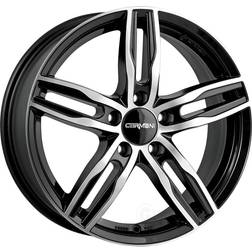 Carmani Carmani 14 paul Black polish 7.5x17 5x112 ET47