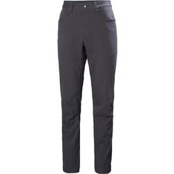 Helly Hansen Pantalon D'extérieur 5 Poches Homme Holmen Gris - Ebony Gris