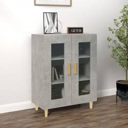 vidaXL Skänk betonggrå Sideboard 69.5x90cm