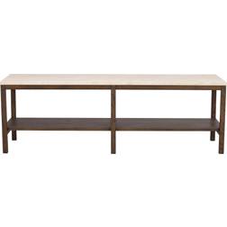 Rowico Home Aflastningsbord Orwel Beige Brun 140 x 40 cm Konsolbord