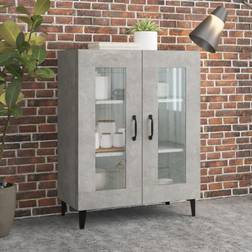 vidaXL Concrete Grey Engineered Wood Sideboard
