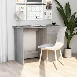 vidaXL Grey Sonoma Writing Desk