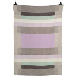 Røros Tweed Mikkel Plaid Tæppe Blå, Rød, Grøn