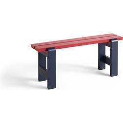 Hay Weekday Duo Banc L 111 cm Steel Blue/Wine Red Banquette