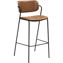 Dan Form Zed vintage lysebrun Barstol