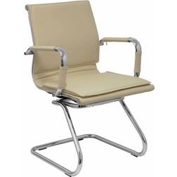 P&C Yeste Confidente Fauteuil Crème Simili Cuir Skate Chaise de Cuisine