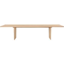 GUBI Private Ruokapöytä 320 Cm Mdf Light Stained Oak