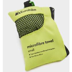 EuroHike Microfibre Mini Clip Bath Towel Green