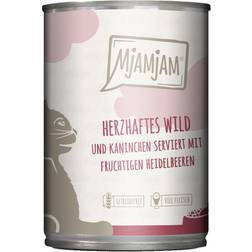 MjAMjAM Hearty Game & Rabbit with Blueberries Cat Food 0.4kg