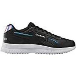 Reebok Damen Glide Sp Sneaker, Black White Footwear White Silver Met