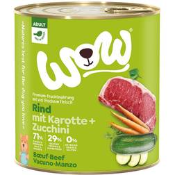 Wow Adult 24 x 800 g Alimento Umido Per Cane - Manzo