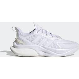 Adidas Alphabounce+ Bounce Shoes - Cloud White/Core White