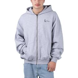 Karl Kani Essential Sweatjakke - Grå/Meleret/Sort