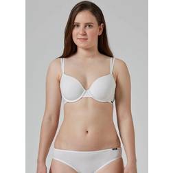 Skiny Women's Essentials Schalen Bra - White