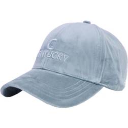 Kentucky Gorra de Terciopelo Horsewear - Raspberry Pink