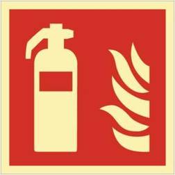 Promat Brandschutzzeichen DIN EN ISO 7010 L148xB148mm Feuerlöscher