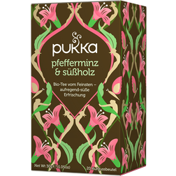 Pukka Bio Pfeffermint & Licorice Tee