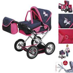 Knorrtoys Dukke Klapvogn 63176