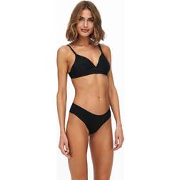 Only Slip Noir En Nylon Nina - Taille