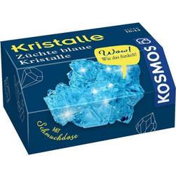 Kosmos Kristalle blau