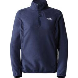 The North Face Women's 100 Glacier 1/4 Zip Fleece - Summit Navy