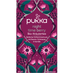 Pukka Tisana Alle Bacche Bio per la Buona Notte - 20 pz 20pcs