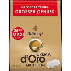 Dallmayr Crema d'Oro Kaffeepads 28 Pads