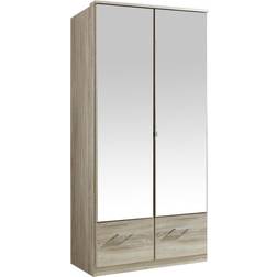 WIMEX Kast Met 2 Spiegeldeuren En 2 Laden L91 cm