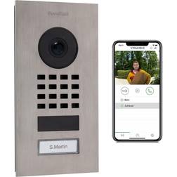 D1101V Unterputz Interphone Vidéo IP Wi-Fi V2A Brossé