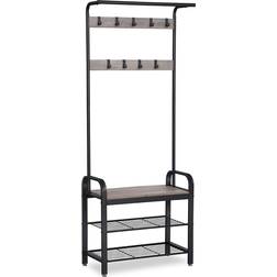 Vasagle Vintage Coat Shoe HSR40MB Clothes Rack