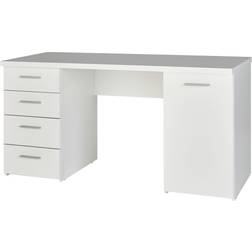 Forte Net106 Matt White Skrivbord 60x145cm