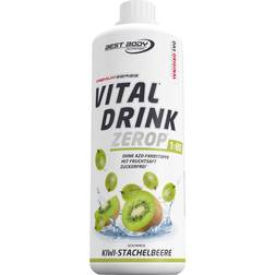 Best Body Nutrition Low Carb Vital Drink 1000ml Kiwi Gooseberry