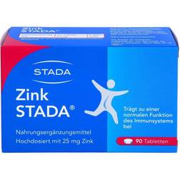 Stada Zink 25 mg hochdosiertes Nahrungsergänzungsmittel zur Unterstützung 120 Stk.
