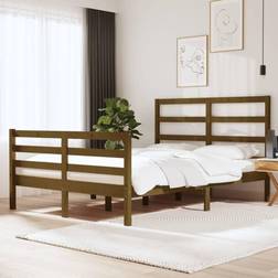 vidaXL Sängynrunko Hunajanrusk 120x190 cm 4FT Small Double