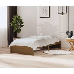 vidaXL Bed Frame Honey Brown