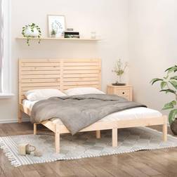 vidaXL Bed Frame Without Mattress 160 x 200 cm Solid Wood Brown
