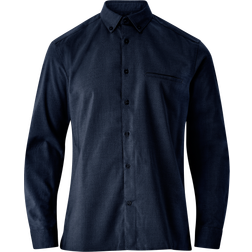 Only & Sons Plain Regular Fit Shirt - Blue/Dark Navy