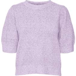 Vero Moda Vmdoffy 2/4 O-Neck Pullover Ga Noos - Lila
