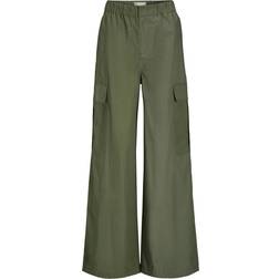 Jack & Jones Pantalón Cargo Tiro Alto Yoko Cosy Vert